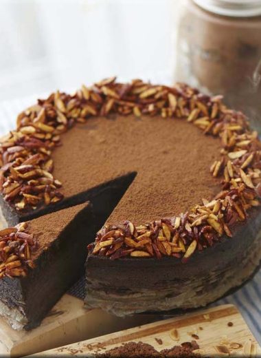 Low Carb Chocolate cheez cake