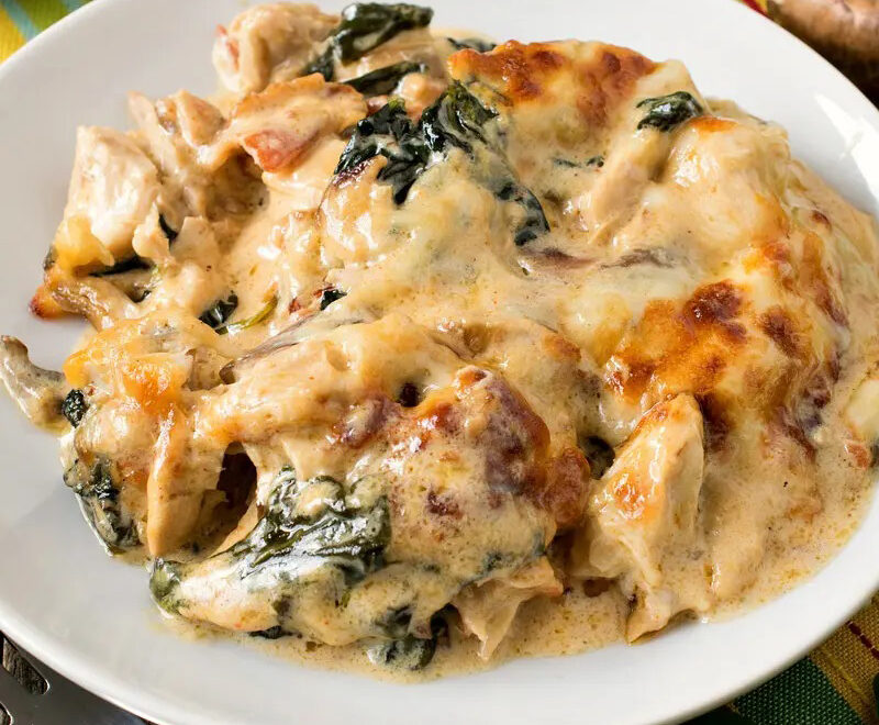 KETO CHICKEN CHEESE BAKE COOKING POIN T