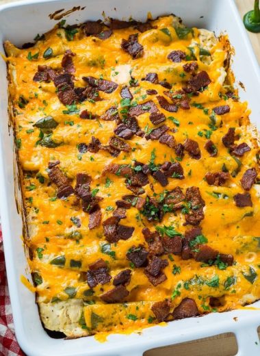 JALAPEÑO POPPER CHICKEN CASSEROLE