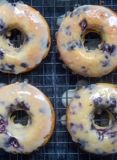 Keto Blueberry Donuts