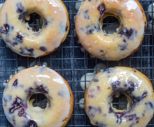 Keto Blueberry Donuts