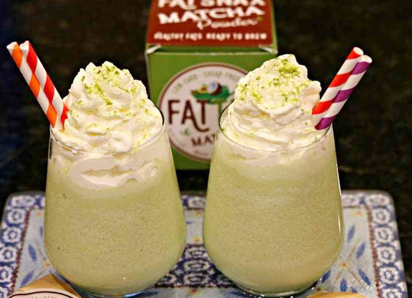 KETO MATCHA (GREEN TEA) CREME FRAPPUCCINO