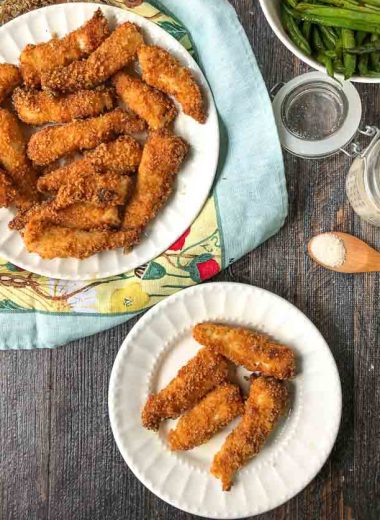 KETO AIR FRYER FISH STICKS