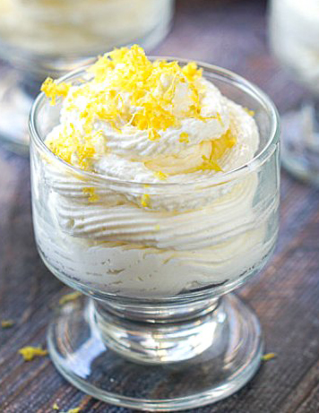 EASY LEMON KETO CHEESECAKE MOUSSE – Cooking Point