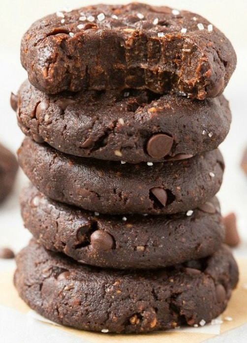NO BAKE KETO BROWNIE COOKIES
