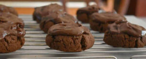 KETO CREAM CHEESE CHOCOLATE COOKIES