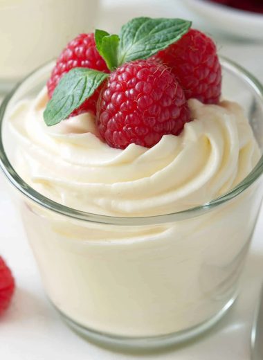 Keto White Chocolate Mousse