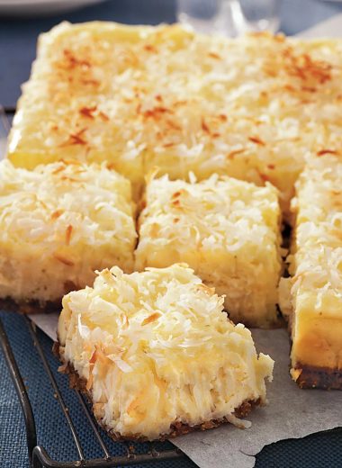 Keto Coconut Cheesecake Bars