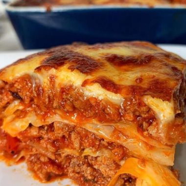 Keto Cabbage Lasagna