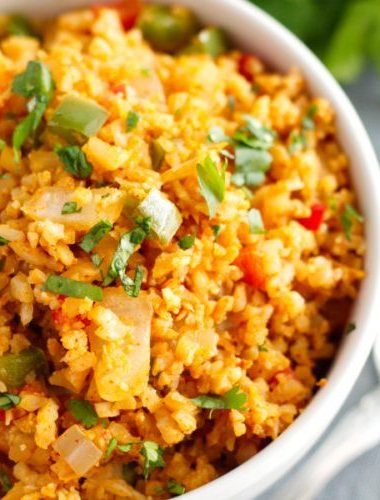 Keto Mexican Cauliflower Rice