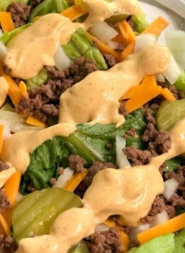 Keto Big Mac Salad