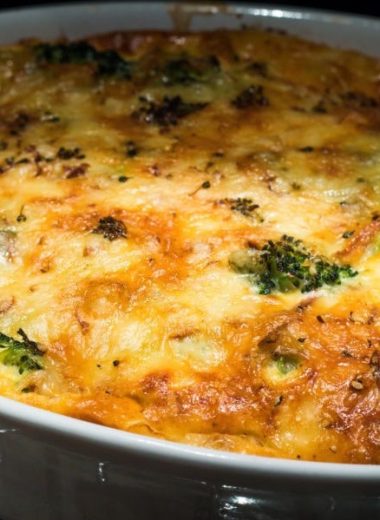 Keto Chicken broccoli Casserole