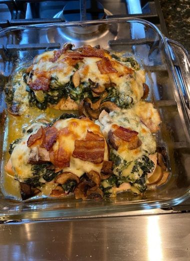 Keto smothered chicken recipe