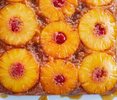 Low Carb Pineapple Cake