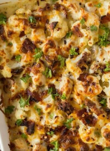 Keto Chicken Bacon Ranch Casserole