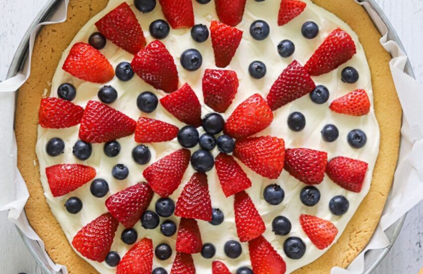 Keto Fruit Pizza