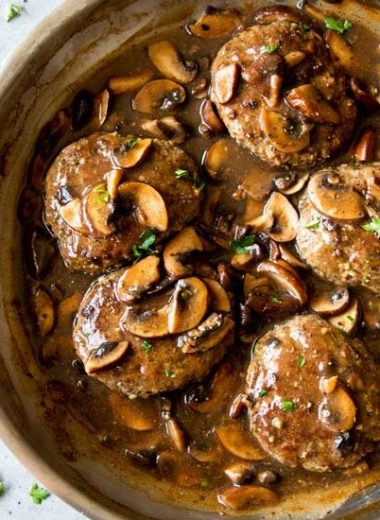 Hamburger Steak and Gravy Recipe