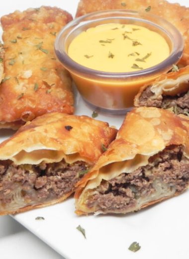 Philly Steak Egg Roll