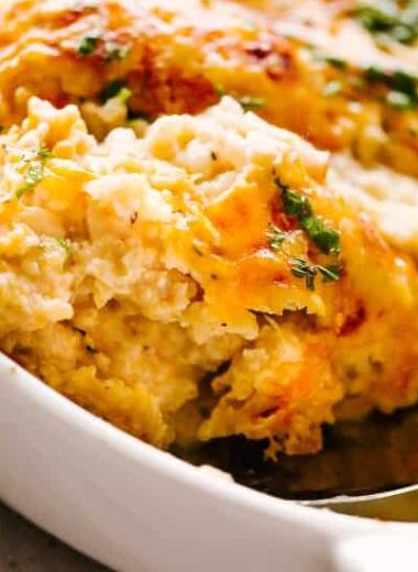 cauliflower cheesy rice