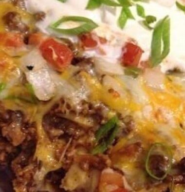 Mexican Keto Taco Lasagna