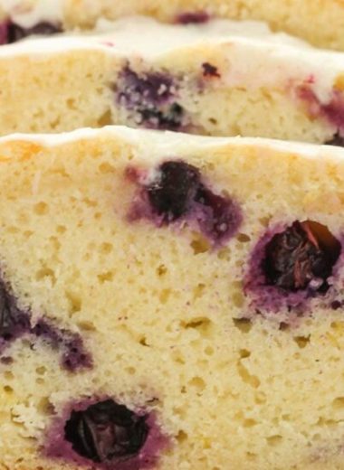 Keto Blueberry Lemon Bread