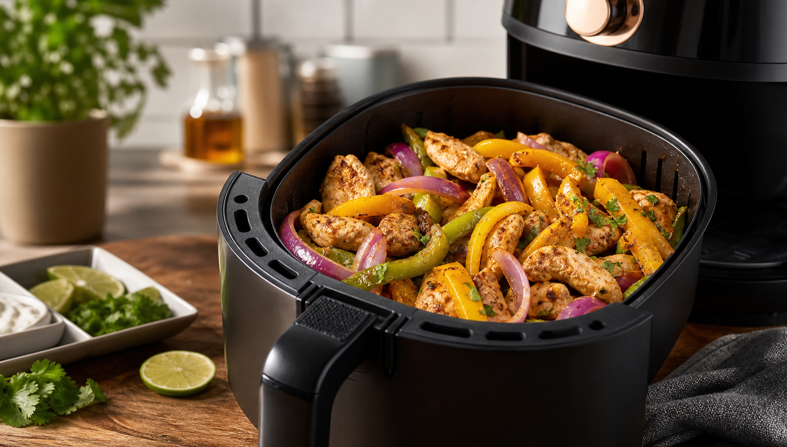Air Fryer Chicken Fajitas