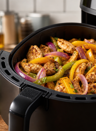 Air Fryer Chicken Fajitas