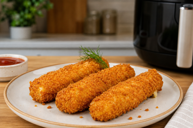 Air Fryer Mozzarella Sticks Recipe