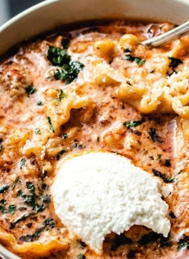 Lasagna Soup