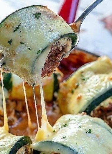 Zucchini Lasagna Roll Ups