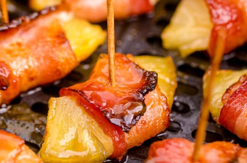 air-fryer-bacon-wrapped-pineapples