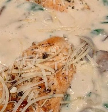 creamy garlic parmesan chicken