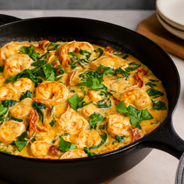 Creamy Tuscan Shrimp