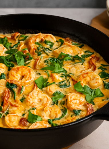 Creamy Tuscan Shrimp