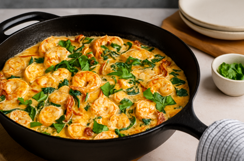Creamy Tuscan Shrimp