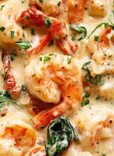 Creamy Tuscan Shrimp
