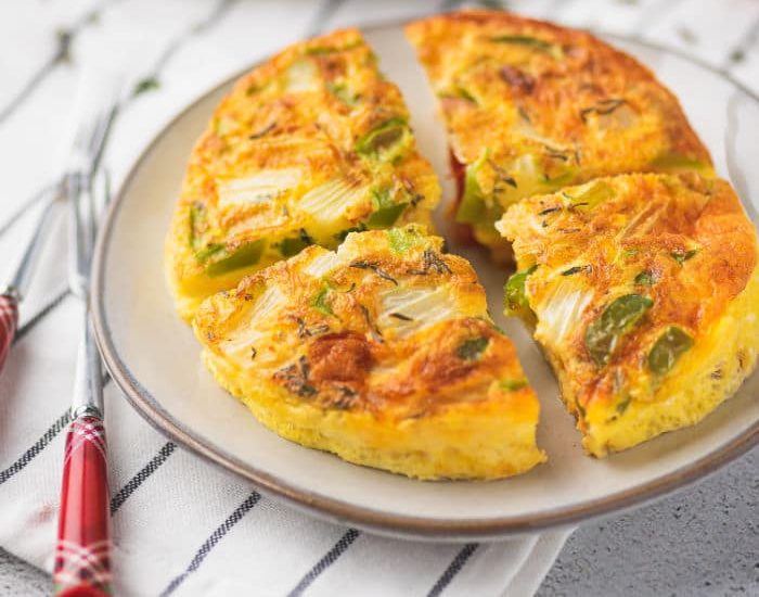 Air Fryer Crustless Quiche