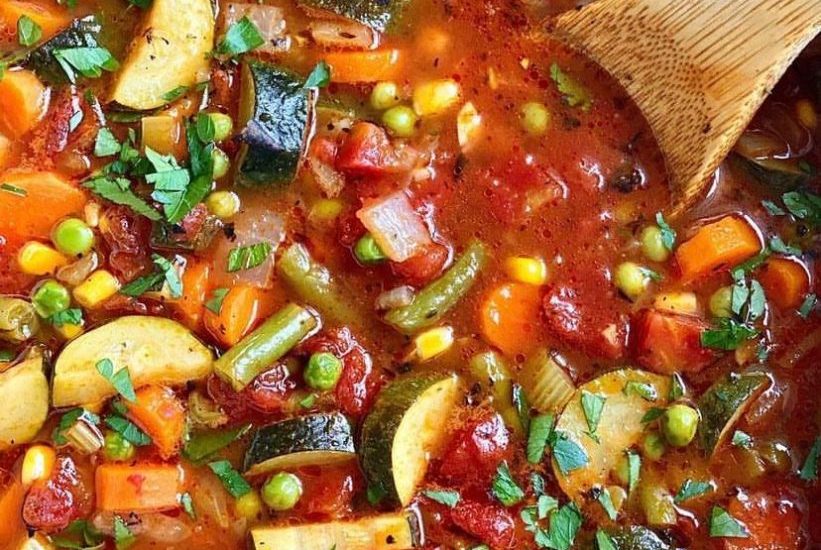 Instant Pot Vegetable Soup - Cooking Point