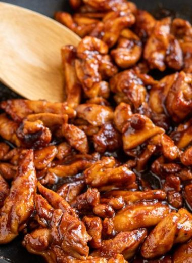 Sticky chicken