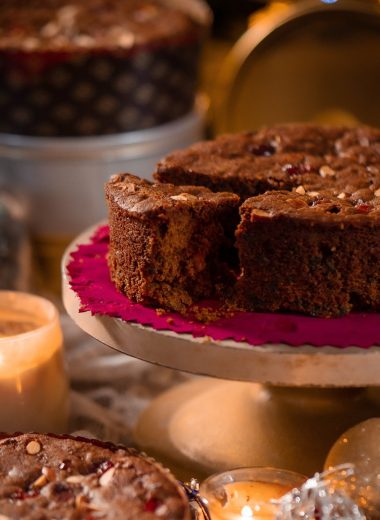 Air Fryer Christmas Cake 1