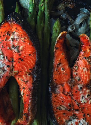 Salmon with Aspargus