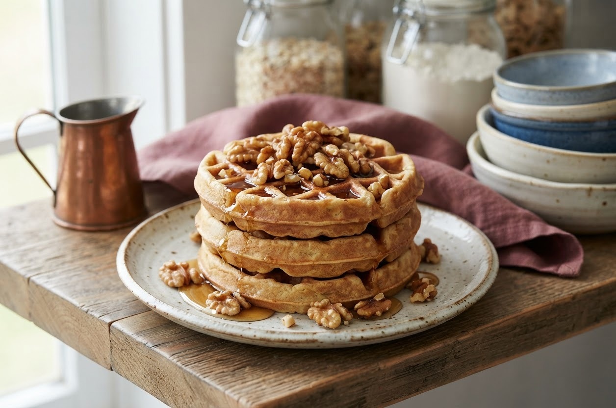 BANNANA NUT CHAFFLE