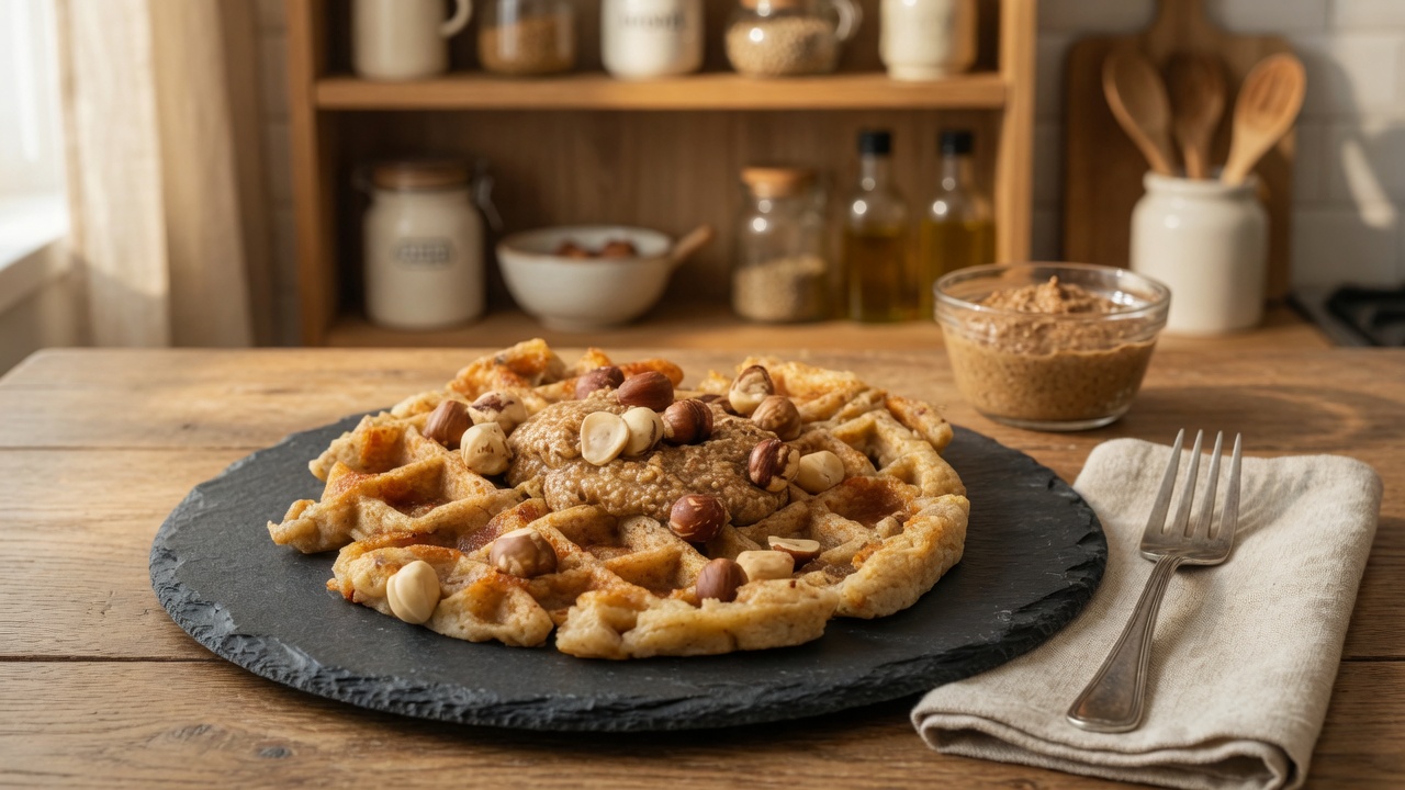 Peanut Butter Chaffles