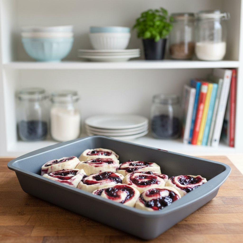 Sourdough Berry Sweet Rolls