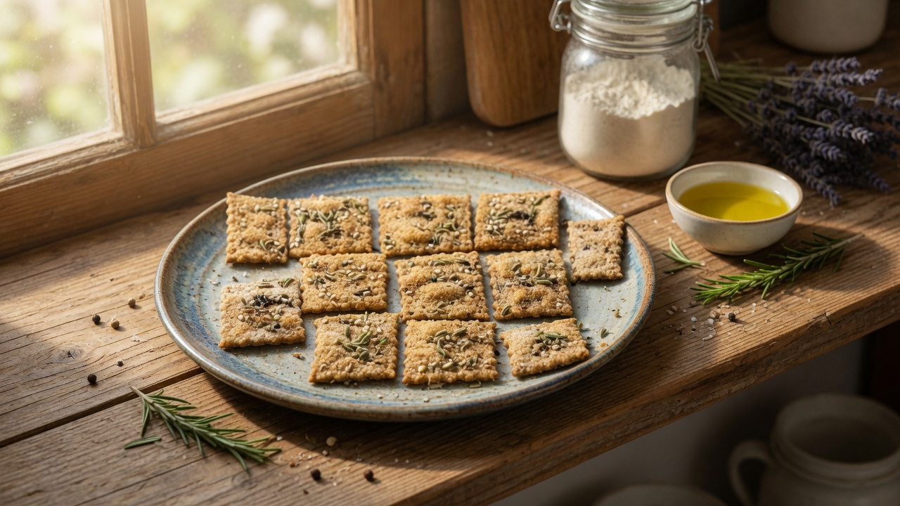Sourdough Discard Crackers