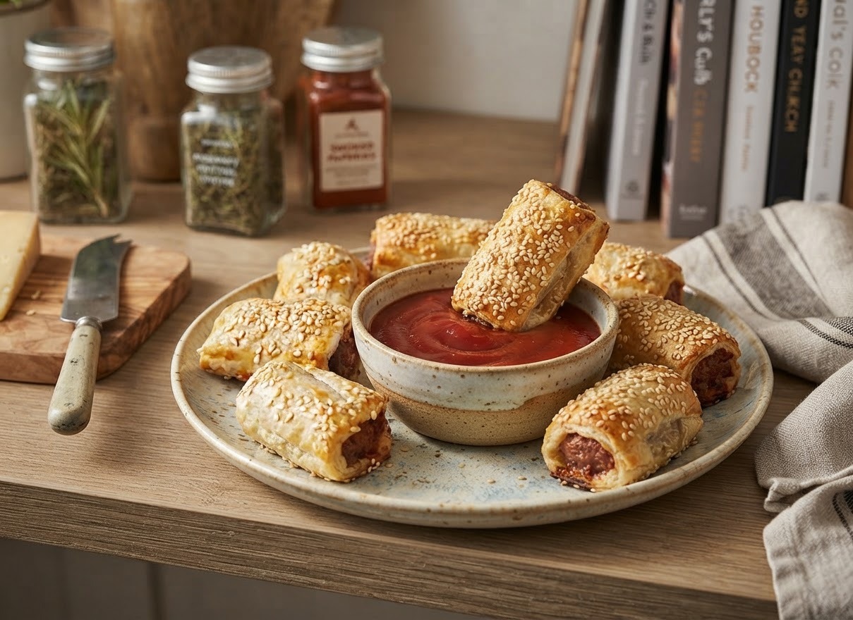 Sourdough Sausage Rolls
