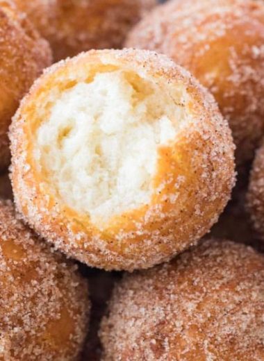 Sourdough Cinnamon Donuts Balls