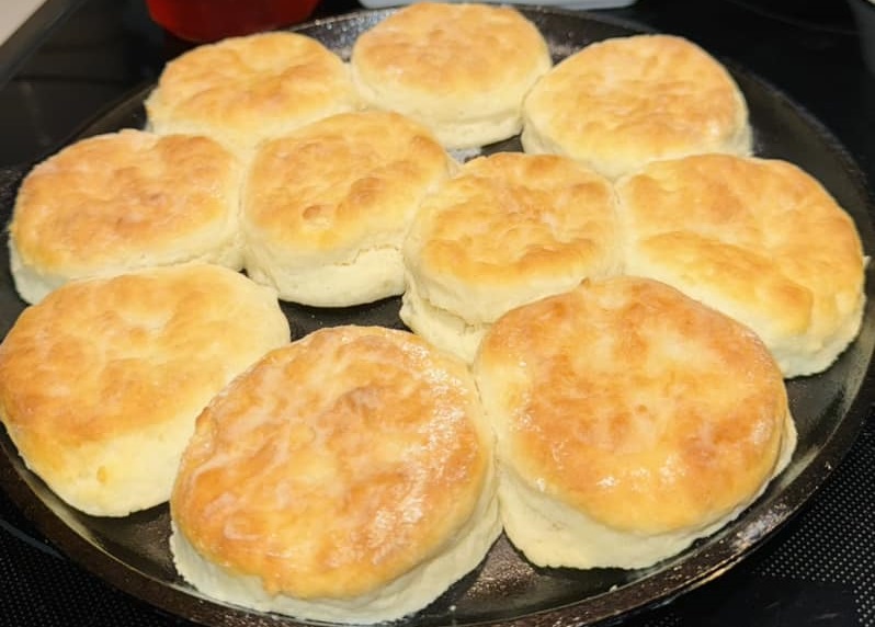 Quick Einkorn Biscuits Made with Buttermilk