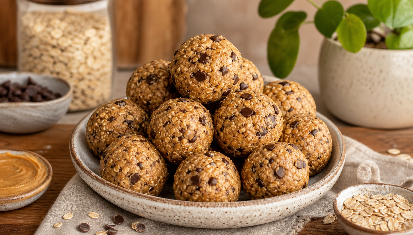 No Bake Protein Energy Bites