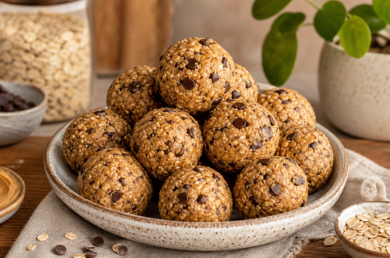 No Bake Protein Energy Bites